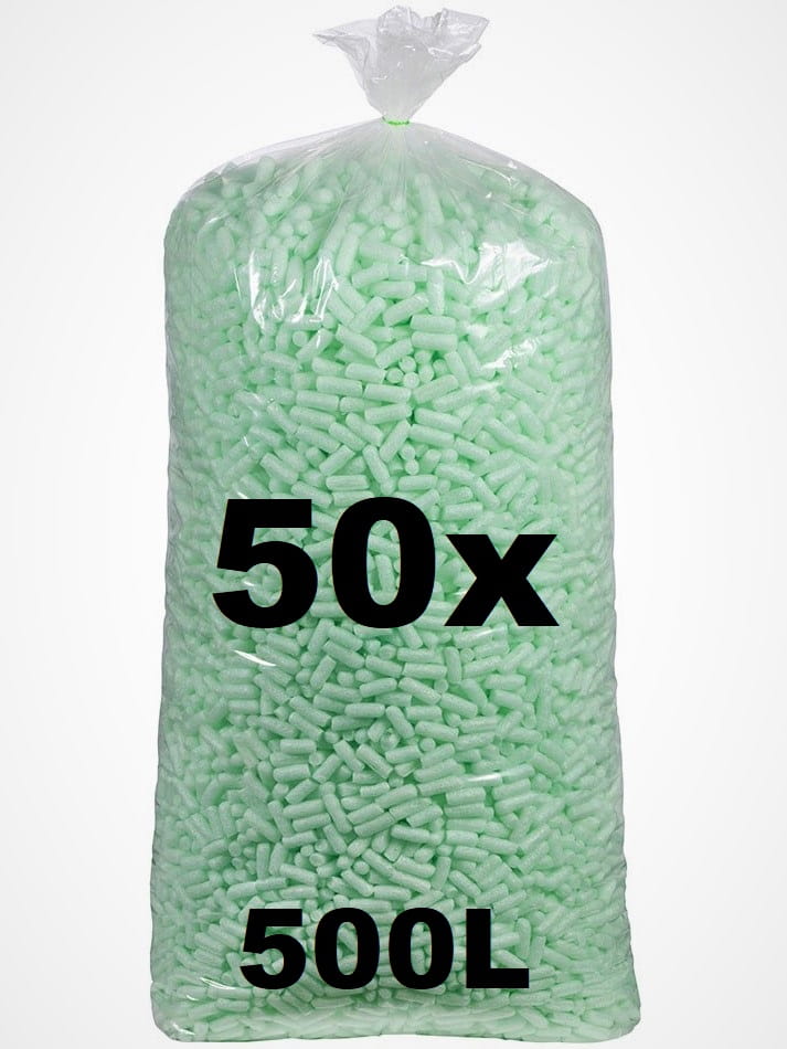 Chrupki ekologiczne Skropak 500 l zielony 50 szt