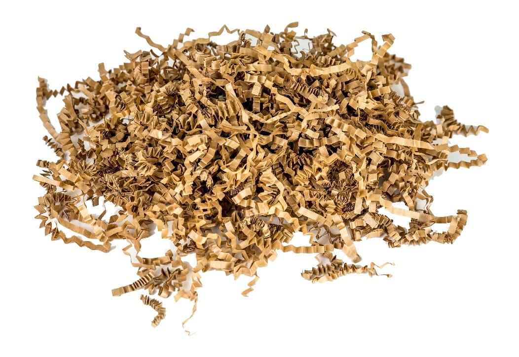 SkewPack x 3kg - Wiórki Papierowe | Ekologiczny wypełniacz do paczek | Brąz | Wypełniacz wykonany w 100% z Papieru Kraft